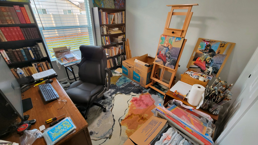 Moving In To My Very Small Studio
