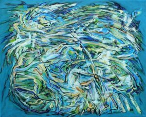 "Against The Odds" 16"x20" acrylic on gallery wrap canvas. Painted in Sept 2013