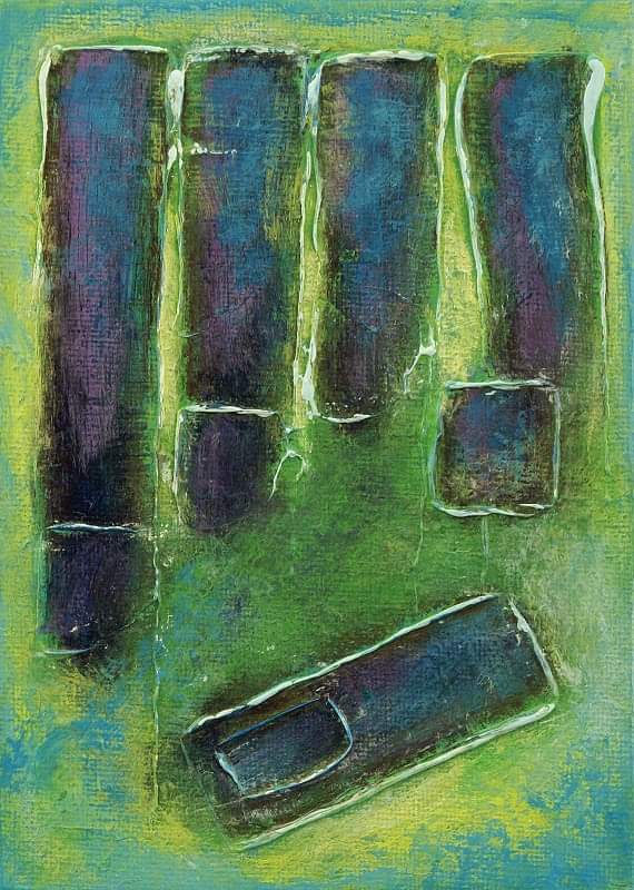 "Frostbite" 7"x5" oil on canvas panel Painted in 2013