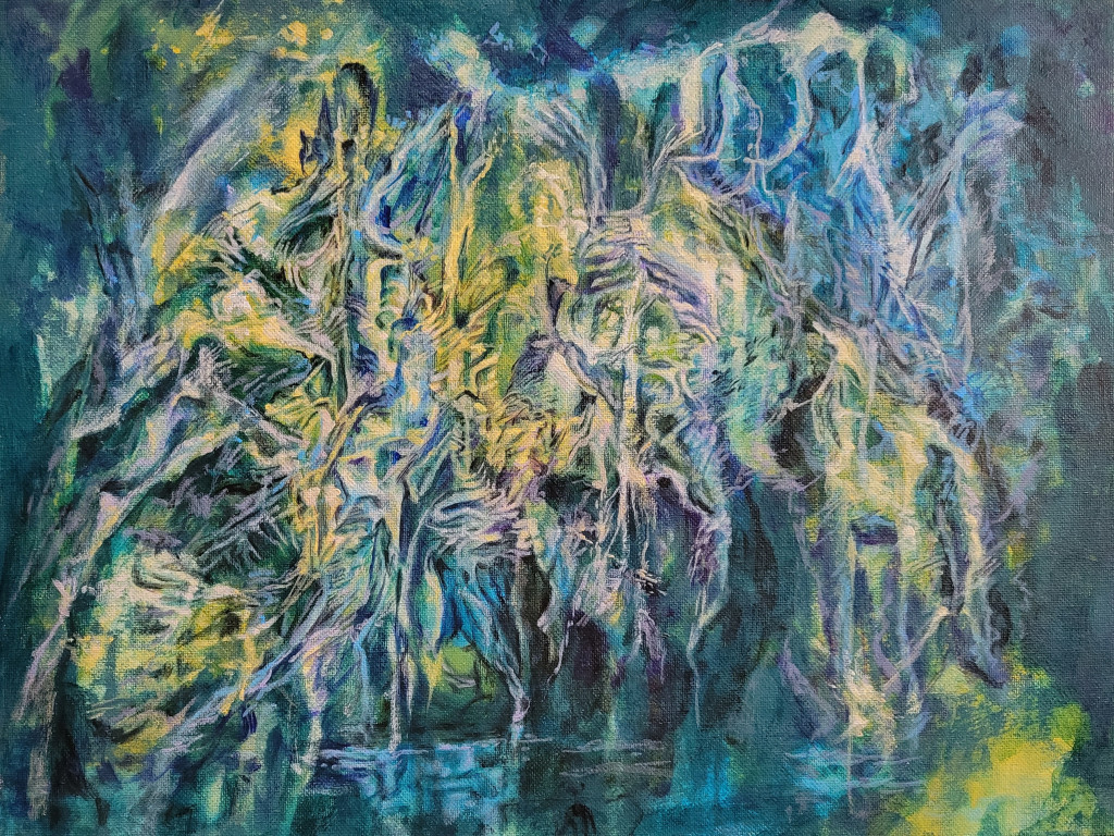 "Nobody Knows" 12"x16" Acrylic On Canvas Panel
Painted in June 2023