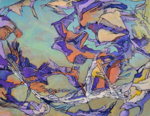 "Only To Rise Again" 11"x14" acrylic on canvas panel. Painted in Nov 2022