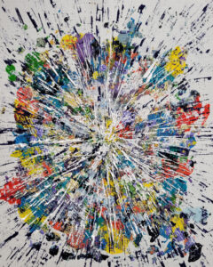 "Shattered" 14"x11" Acrylic On Canvas Panel
Painted in Aug 2022