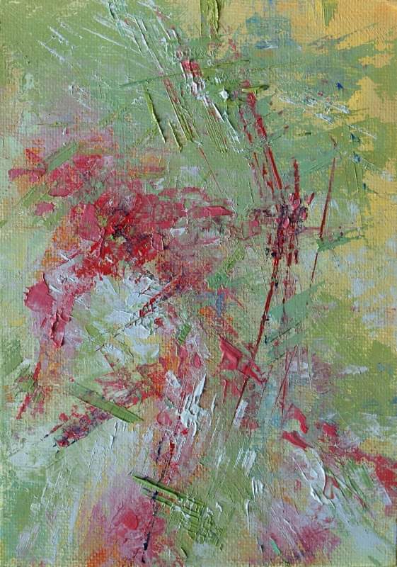 "The Archer" 7"x5" oil on canvas panel Painted in 2013