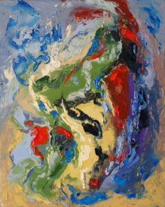 "Toad Stool" 10"x8" oil on canvas panel Painted in 2012