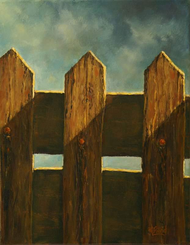 "Untitled" 18"x14" oil on gallery wrap canvas Painted in 2012