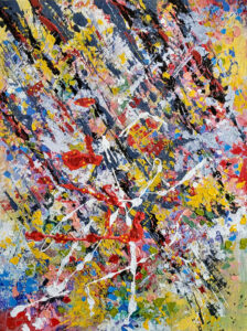 "Urban Ballet" 12"x16" acrylic on canvas panel Painted in 2024