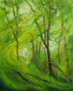"West Winds Of Elysium" 30'x24" oil on gallery wrap canvas Painted in 2012