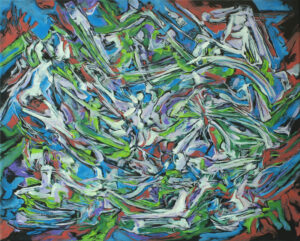 "Dancing Into Spring" 16"x20" Acrylic On Gallery Wrap Canvas Painted in Sept 2013