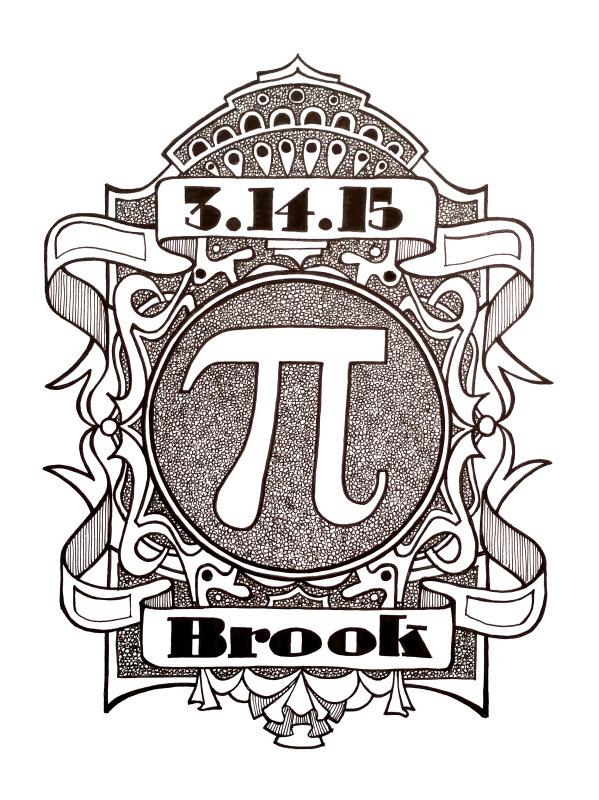 Commission for a gift to be given to a couple being married on Pi Day in 2015