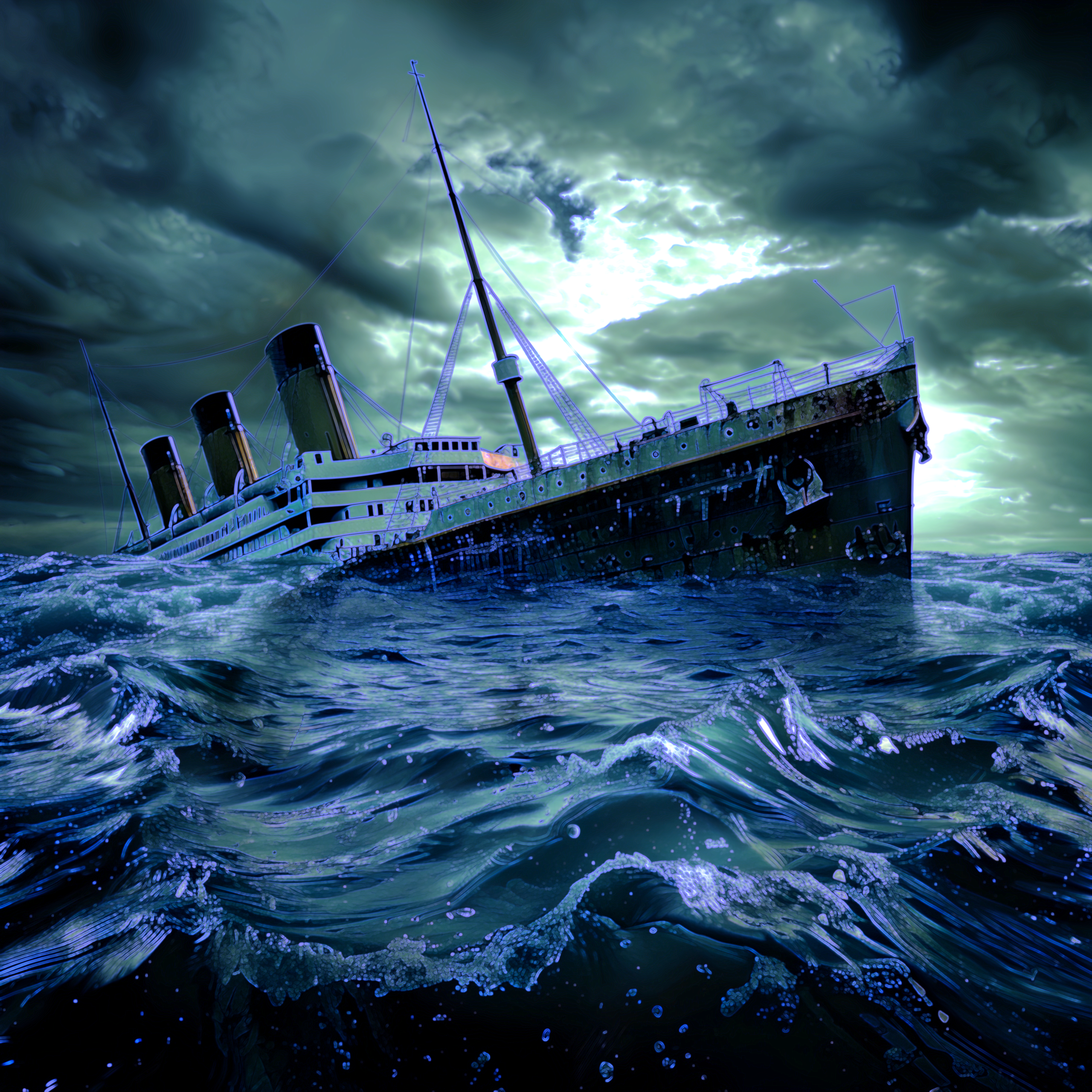 Sinking ship