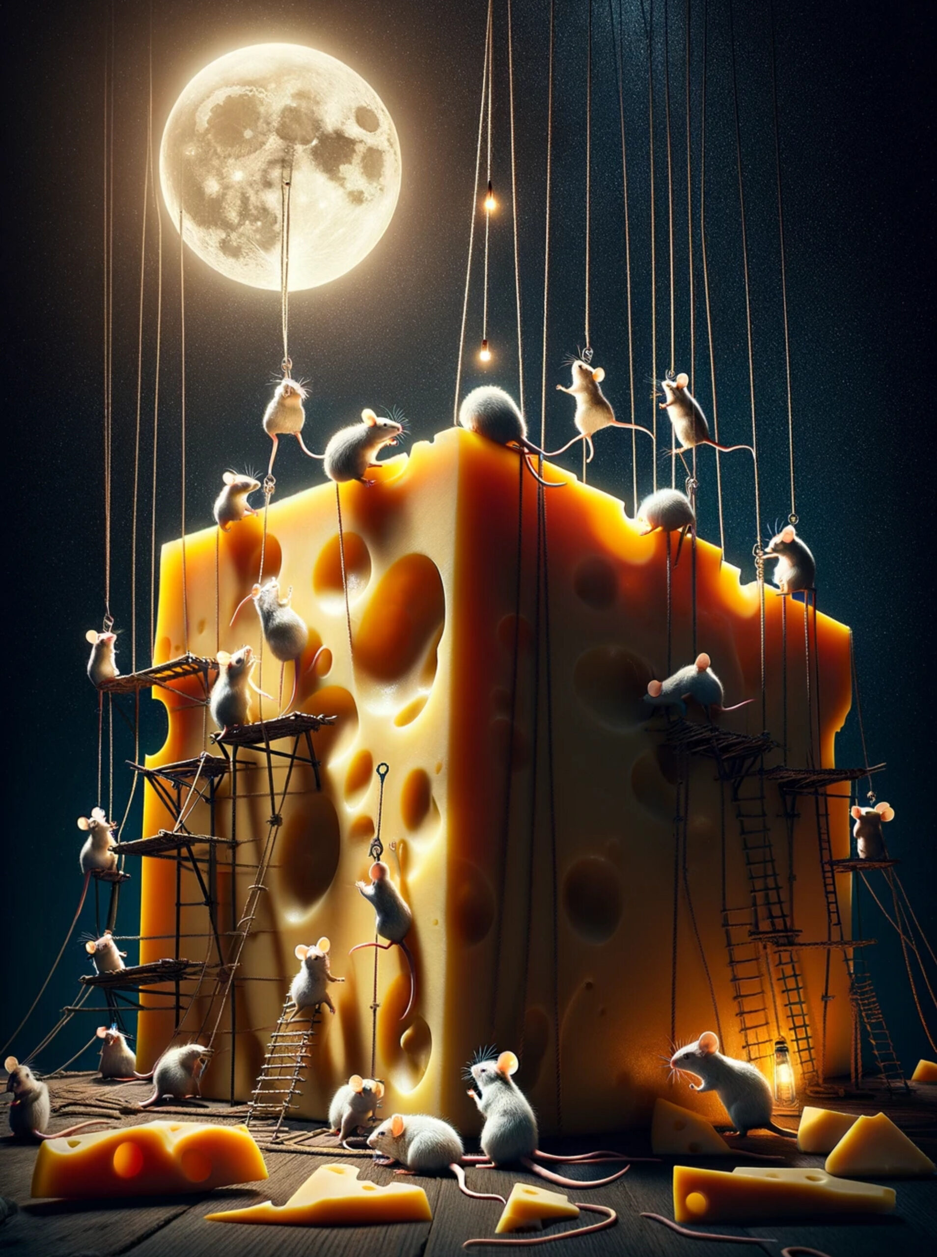 rats and cheese